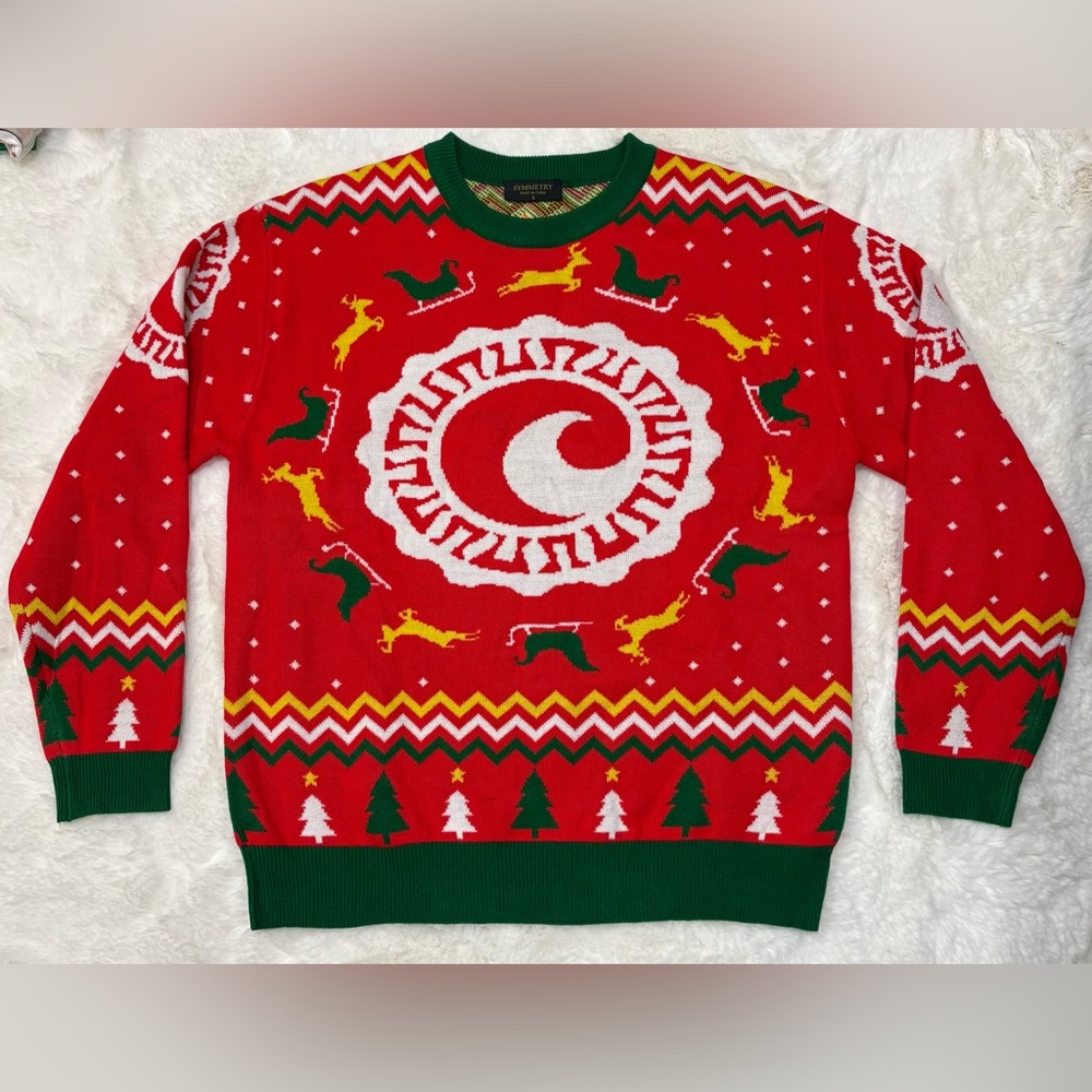 New symmetry christmas sweater unisex